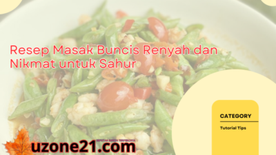 Masak Buncis