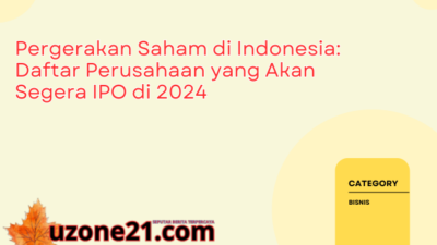 Pergerakan Saham di Indonesia