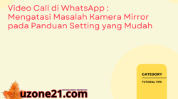 Video Call di WhatsApp