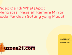 Video Call di WhatsApp : Mengatasi Masalah Kamera Mirror pada Panduan Setting yang Mudah