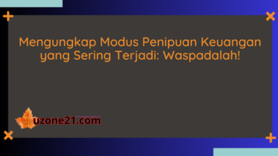 Modus Penipuan