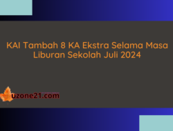 KAI Tambah 8 KA Ekstra Selama Masa Liburan Sekolah Juli 2024