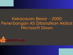 Kekacauan Besar – 2000 Penerbangan AS Dibatalkan Akibat Microsoft Down