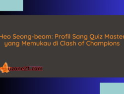 Heo Seong-beom: Profil Sang Quiz Master yang Memukau di Clash of Champions