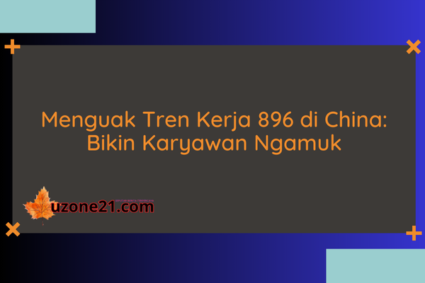 Tren Kerja 896