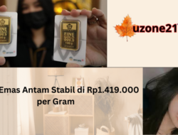 Harga Emas Antam Stabil di Rp1.419.000 per Gram