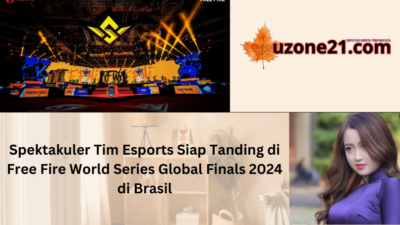 Spektakuler Tim Esports Siap Tanding di Free Fire World Series Global Finals 2024 di Brasil