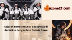 Sejarah Baru Manusia: Spacewalk di Antariksa dengan Misi Polaris Dawn