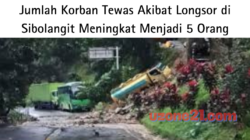 Jumlah Korban Tewas Akibat Longsor di Sibolangit Meningkat Menjadi 5 Orang