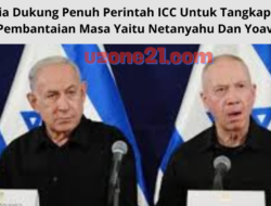 Indonesia Dukung Penuh Perintah ICC Untuk Tangkap 2 Orang Dalang Pembantaian Masa Yaitu Netanyahu Dan Yoav Gallant