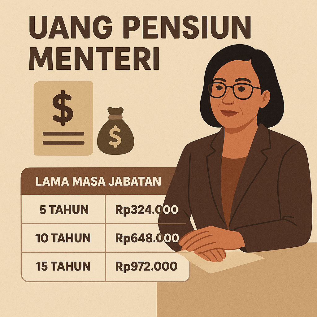 Berapa Uang Pensiun Sri Mulyani