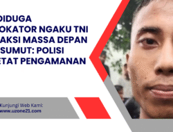Pria Diduga Provokator Ngaku TNI Saat Aksi Massa Depan DPRD Sumut: Polisi Perketat Pengamanan
