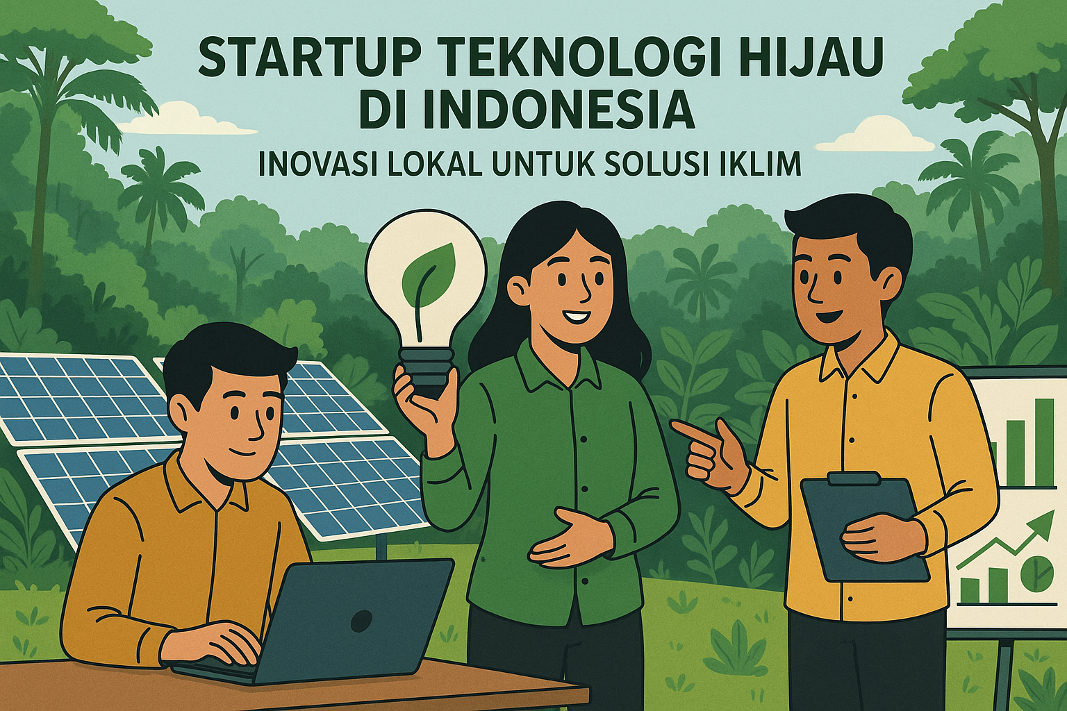 Uji Coba Solusi Iklim di Indonesia