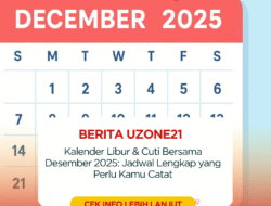 Kalender Libur & Cuti Bersama Desember 2025: Jadwal Lengkap yang Perlu Kamu Catat