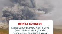 Status Gunung Semeru Naik ke Level Awas: Aktivitas Meningkat dan Rekomendasi Resmi untuk Warga