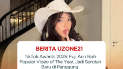 TikTok Awards 2025: Fuji Ann Raih Popular Video of The Year, Jadi Sorotan Baru di Panggung