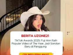 TikTok Awards 2025: Fuji Ann Raih Popular Video of The Year, Jadi Sorotan Baru di Panggung