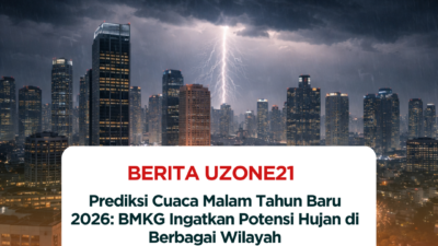 Prediksi Cuaca Malam Tahun Baru 2026