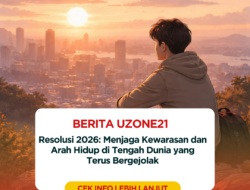 Resolusi 2026: Menjaga Kewarasan dan Arah Hidup di Tengah Dunia yang Terus Bergejolak