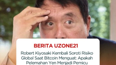 Robert Kiyosaki Kembali Soroti Risiko Global Saat Bitcoin Menguat: Apakah Pelemahan Yen Menjadi Pemicu Likuiditas bagi BTC?