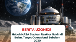 Heboh NASA Siapkan Reaktor Nuklir di Bulan, Target Operasional Sebelum 2030