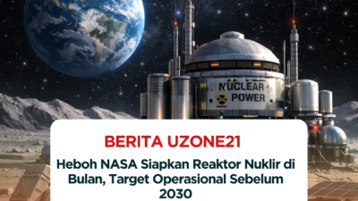 Reaktor Nuklir di Bulan