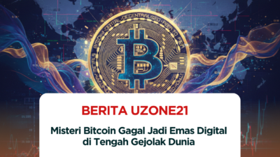 Misteri Bitcoin Gagal Jadi Emas Digital di Tengah Gejolak Dunia