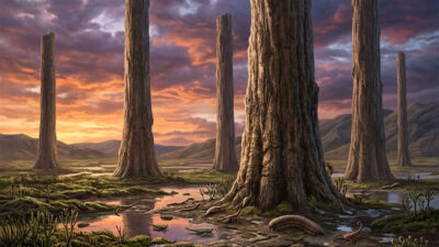 Misteri Pilar Raksasa Prasejarah: Prototaxites dan Teka-teki Kehidupan Awal Bumi