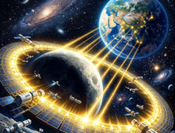 Menguak Ambisi Jepang: Cincin Surya Raksasa di Bulan untuk Energi Abadi Bumi