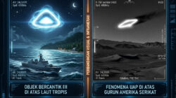 Penampakan Objek Tak Dikenal di Laut Natuna, Sorotan Publik pada Kemiripan Rekaman Pentagon