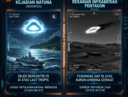 Penampakan Objek Tak Dikenal di Laut Natuna, Sorotan Publik pada Kemiripan Rekaman Pentagon