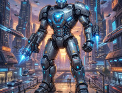 China Bikin Robot yang Dapat Dikendarai Manusia Mirip Gundam