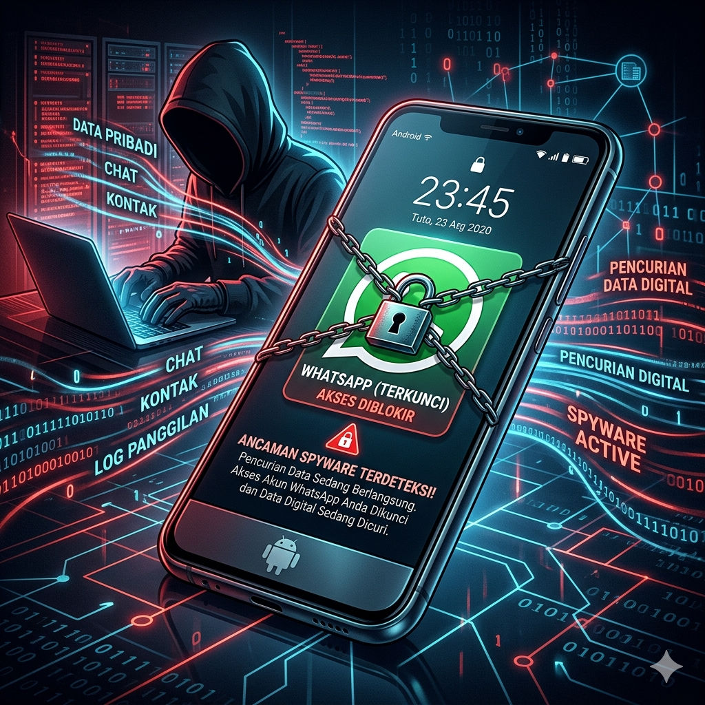 Spyware Morpheus Serang Android