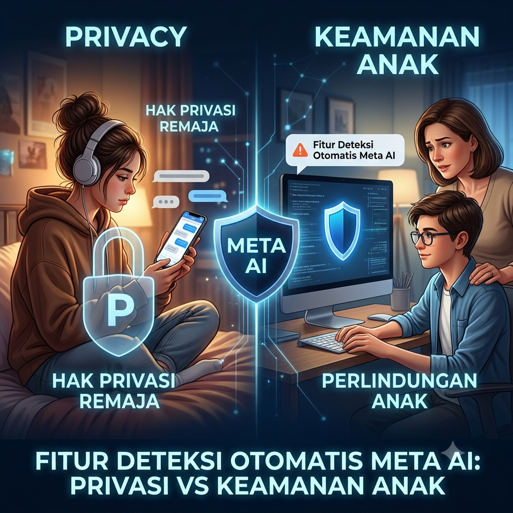 Fitur Deteksi Otomatis Meta AI