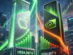 Perebutan Takhta Valuasi Saham Teknologi! Apple Tendang Nvidia dari Puncak Perusahaan Paling Bernilai Sedunia