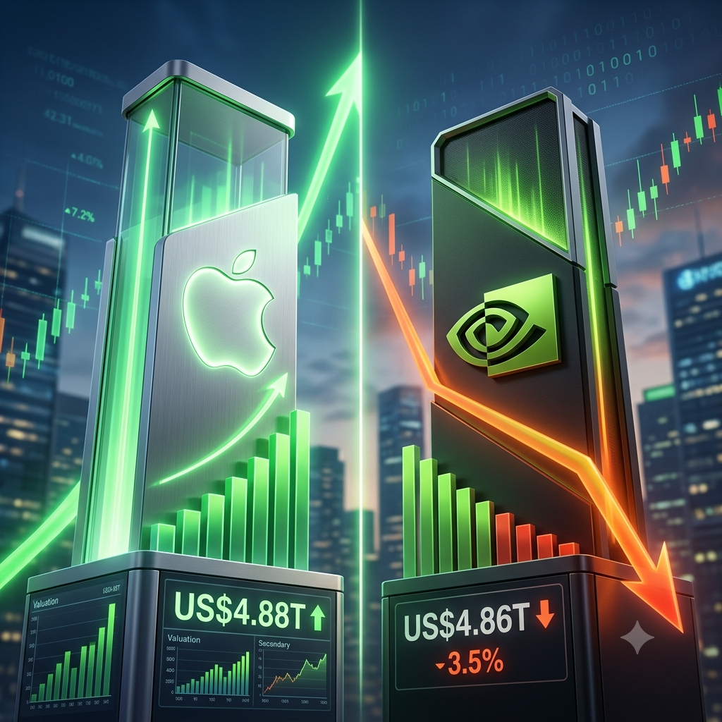 Perebutan Takhta Valuasi Saham Teknologi
